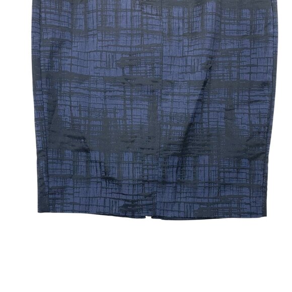 navy and black patterned pencil skirt by Inwear size 34 Eu - Picture 4 of 13